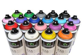 Barva ve spreji OASIS® Aqua Color Spray, 400 ml, bílá