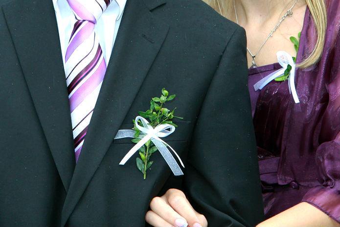 Špendlík dekorační 55mm, červená,  80 ks