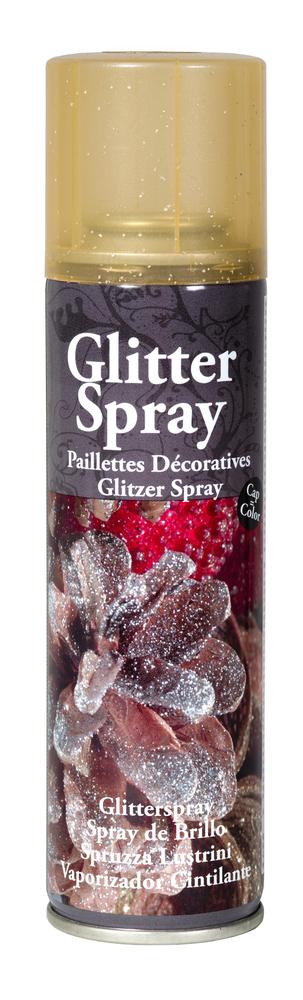 Barva ve spreji 100 ml, glitter gold