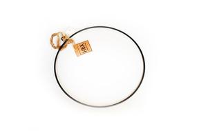 Kruh - kov 25cm, černá