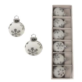 Vánoční ozdoba, 6 ks S0355