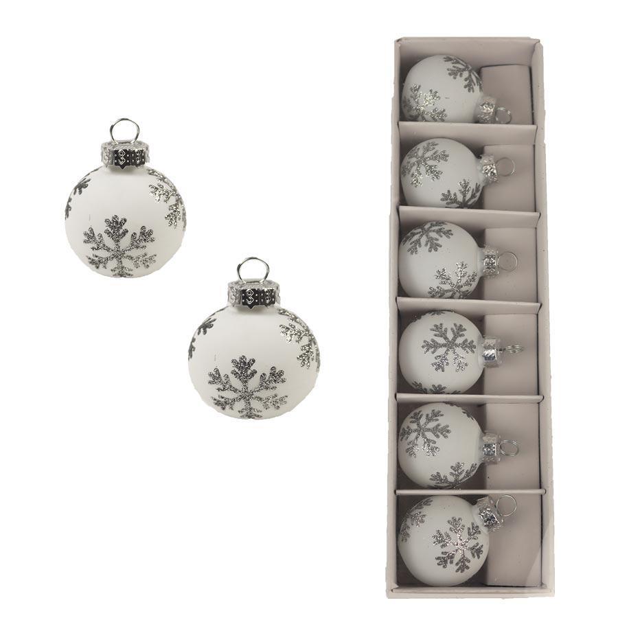 Vánoční ozdoba, 6 ks S0355