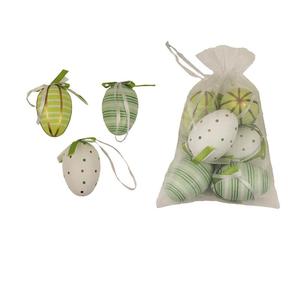 Dekorační vajíčka, 6 ks X3868