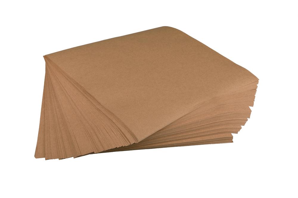 Papír aranžovací 30cm x 30cm, 2 kg, hnědá