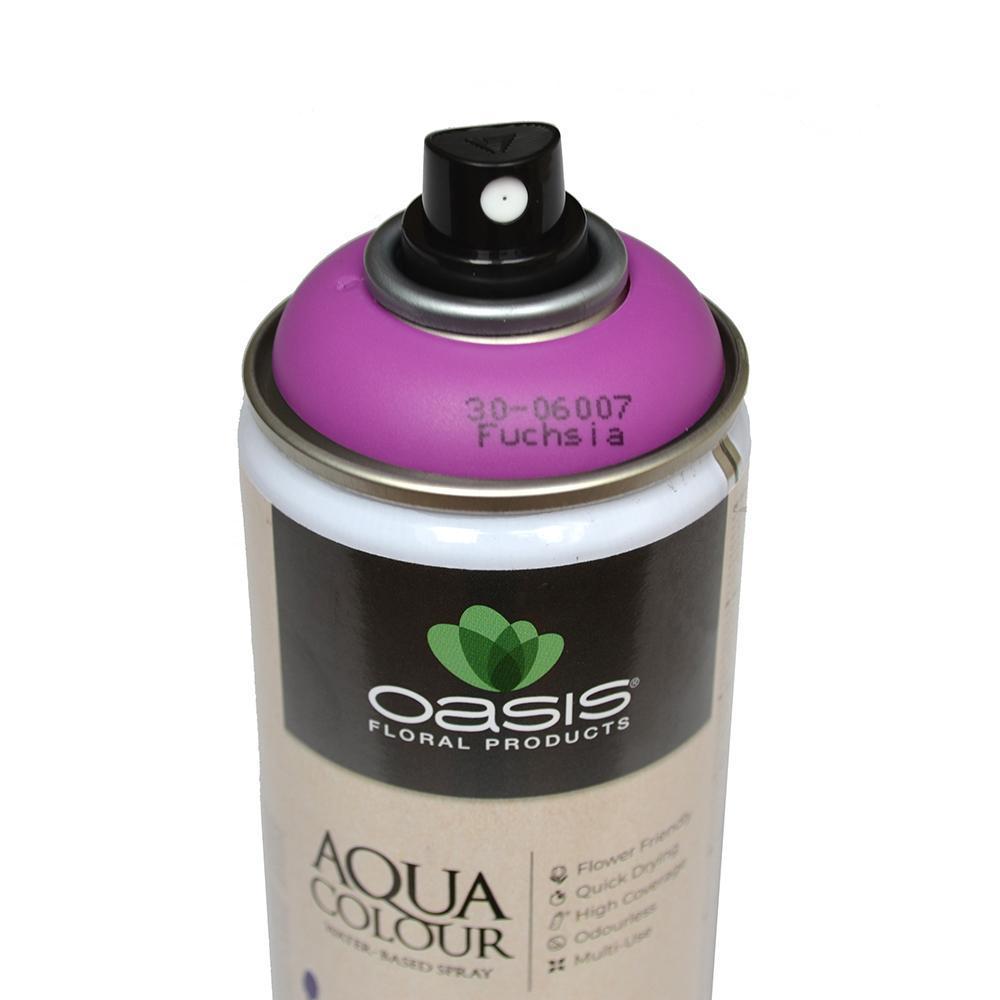 Barva ve spreji OASIS® Aqua Color Spray, 400 ml, fuchsie