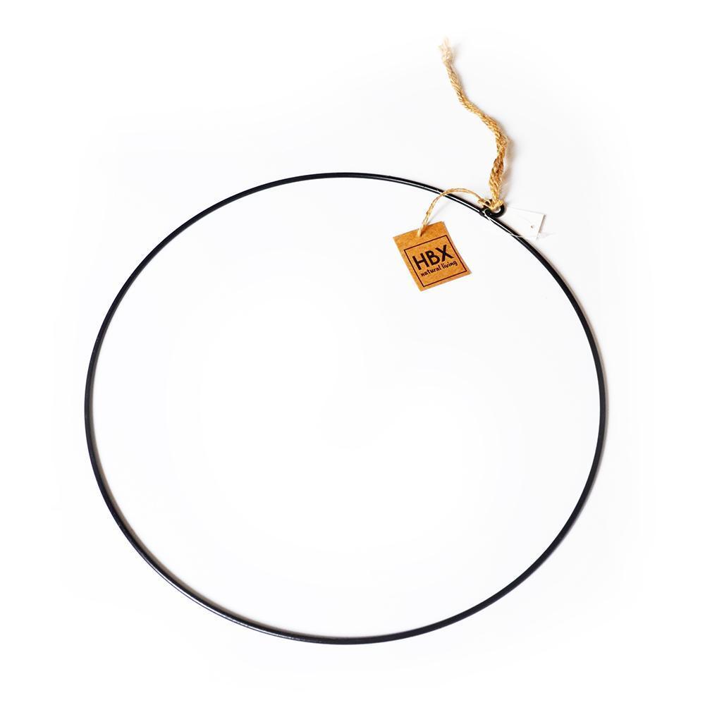 Kruh - kov 40cm, černá
