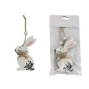 Velikonoční zajíc k zavěšení, 2 ks D6001-01