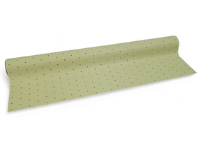 Role fólie 50cm x 9,1m tečka, zelená