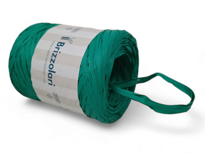 Poly raphia 6802 (matná) 5mm x 200m, zelená smaragdová 09