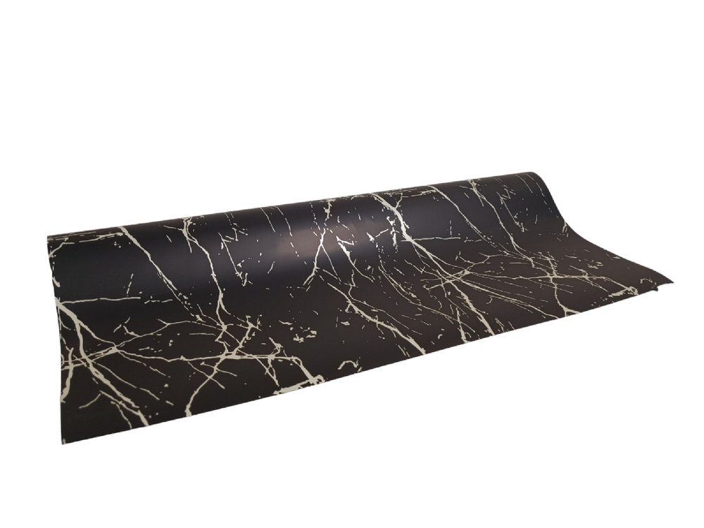 Role fólie 50cm x 9,1m mar, černá