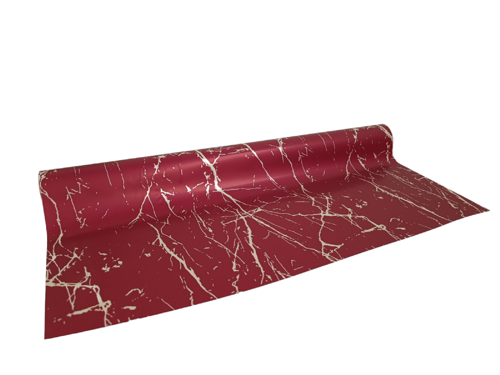 Role fólie 50cm x 9,1m mar, červená bordová