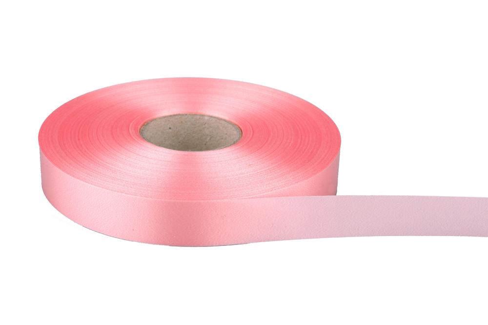 Stuha plastová senza  1,9cm x 100m, růžová