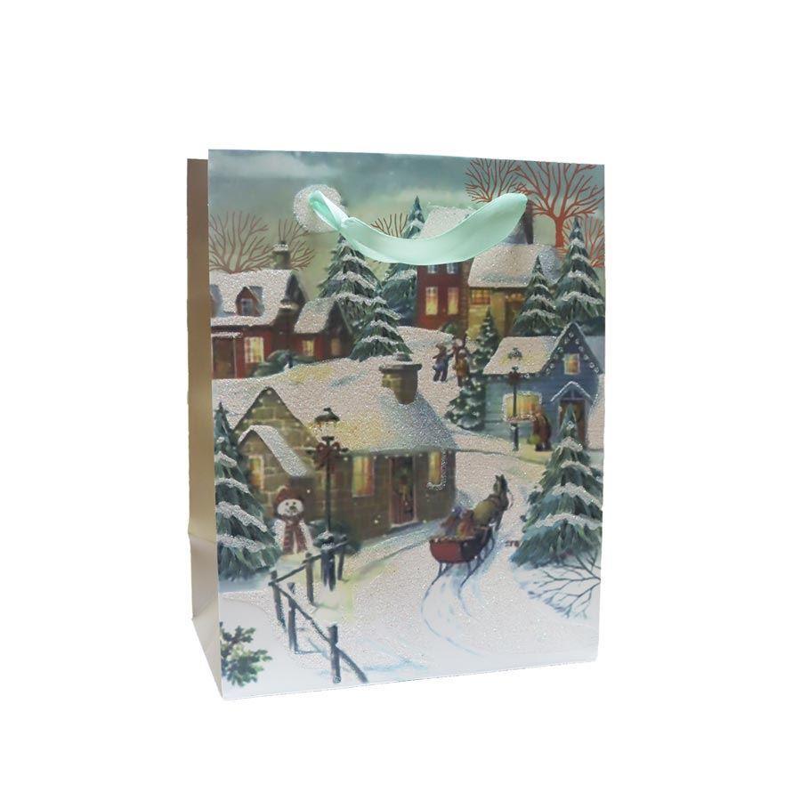 Taška dárková zimní krajina A0259/1