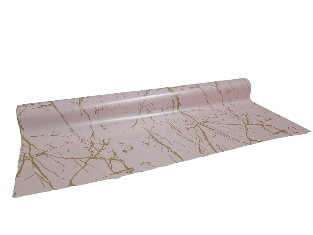 Role fólie 50cm x 9,1m mar, růžová světlá