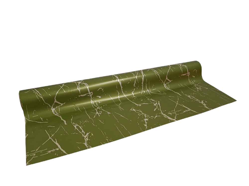 Role fólie 50cm x 9,1m mar, zelená olivová tmavá