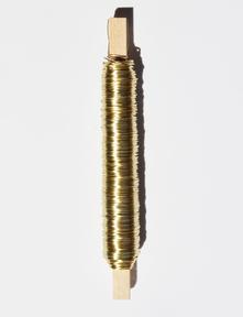 Drát na dřívku, 0,5 mm, 100 g, šampaň