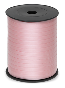 Stuha plastová liscio,  4,75cm x 500m, růžová světlá