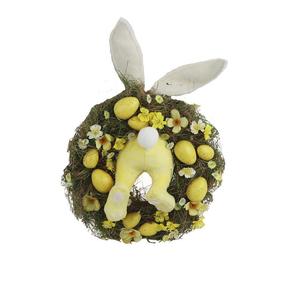 Velikonoční věnec se zajícem P2232