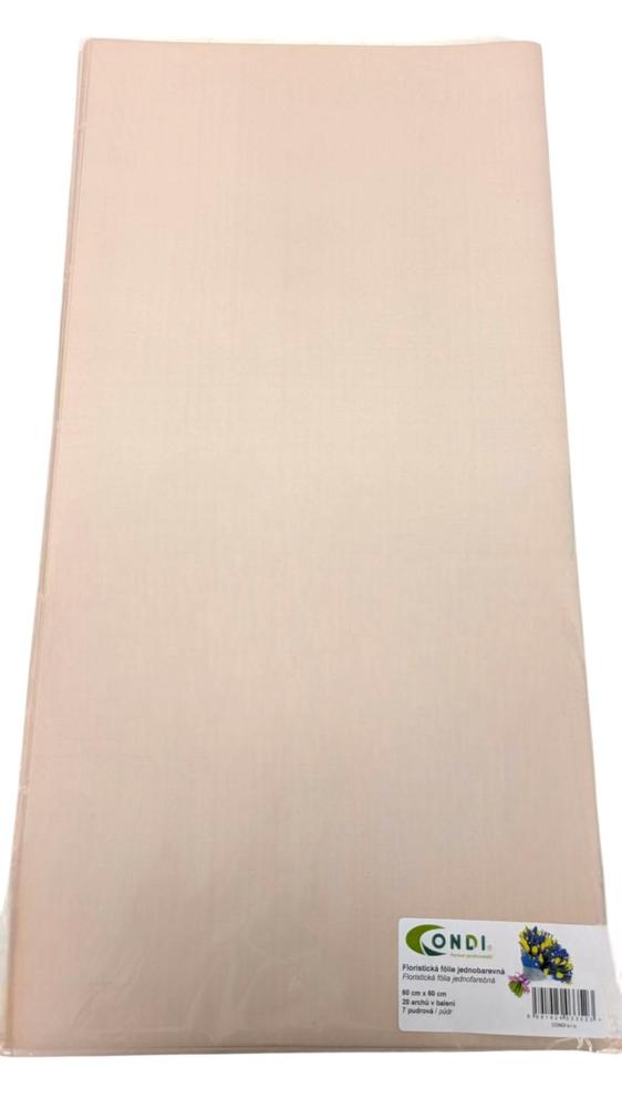 Arch fólie 60cm x 60cm, růžová pudrová