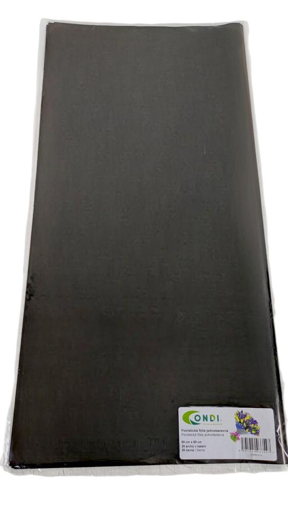 Arch fólie 60cm x 60cm, černá